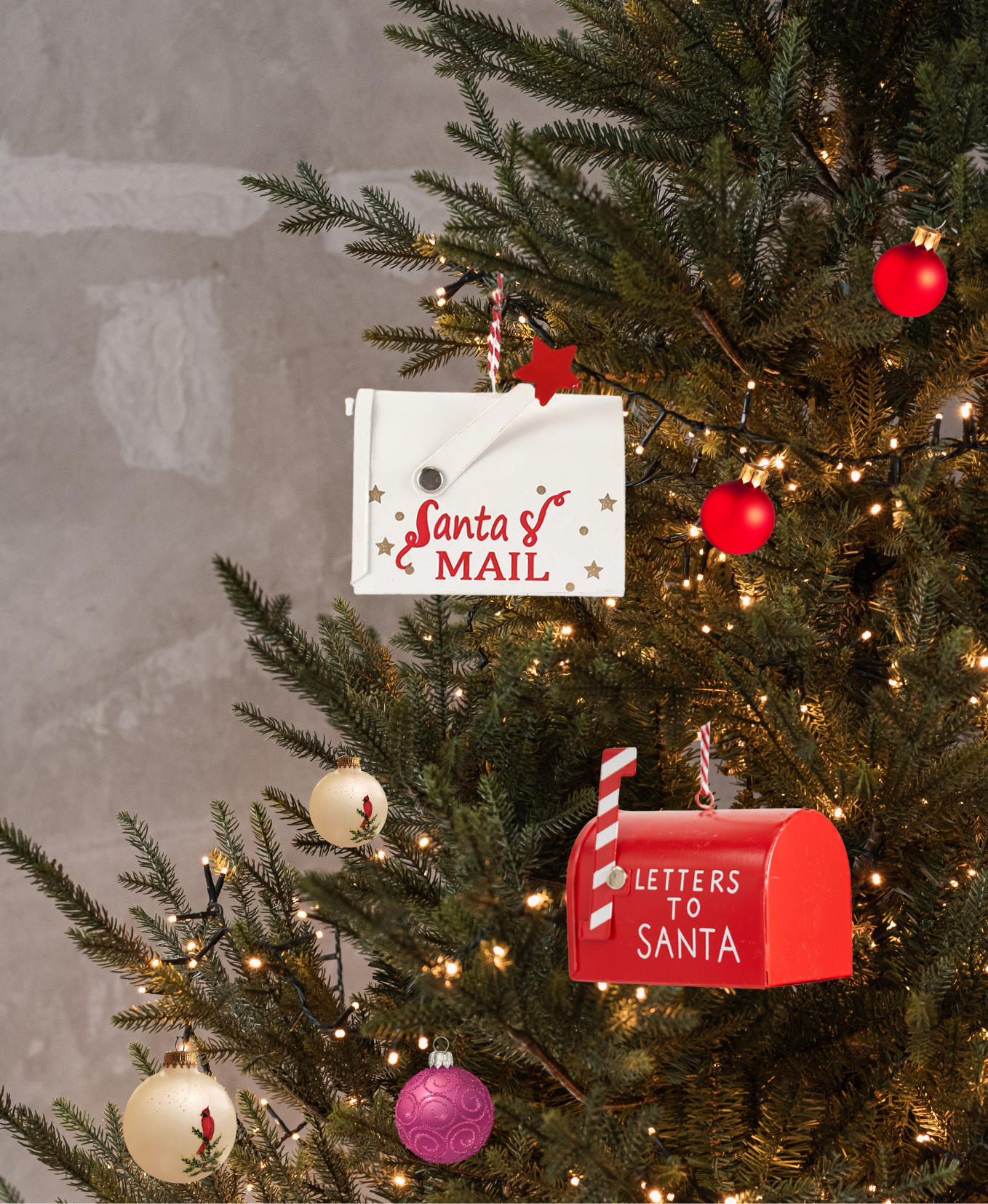 Holiday Post Mailbox Ornament