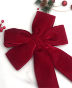 Ruby Velvet Christams Bow