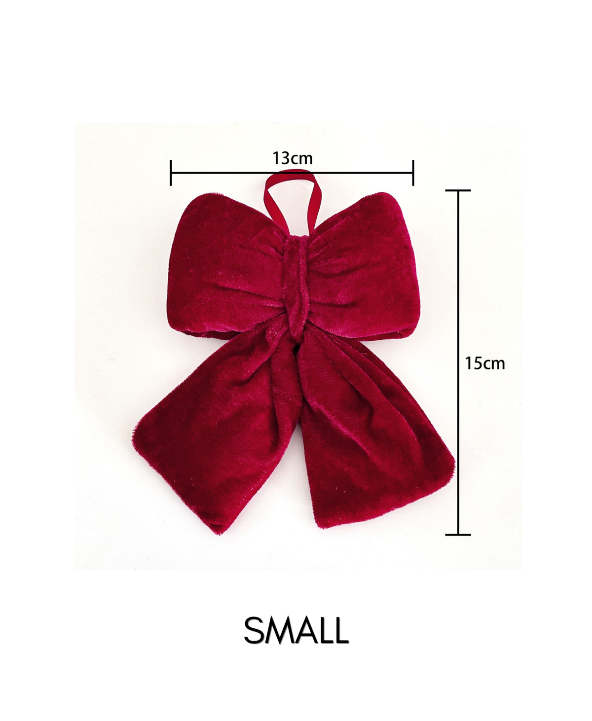Classic Red Christmas Bow