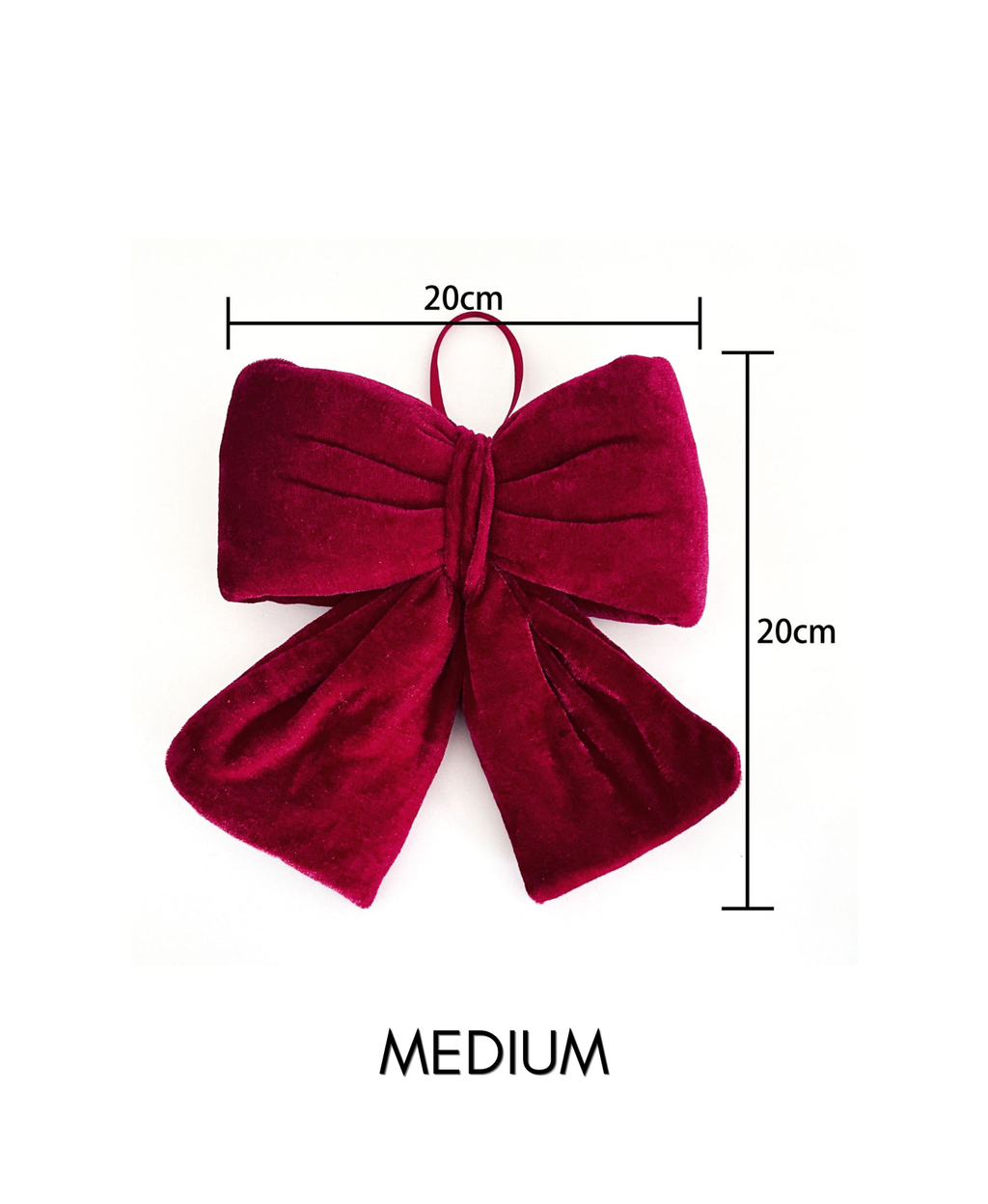 Classic Red Christmas Bow
