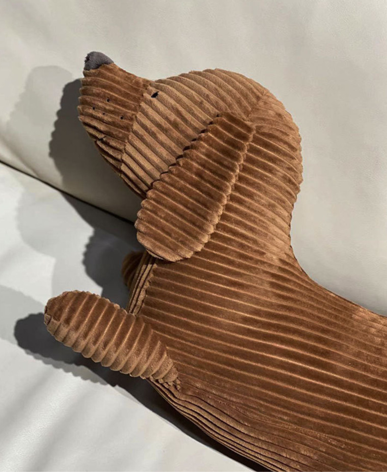 Brown Dachshund Pillow