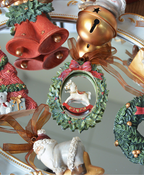 Vintage Retro Christmas Tree Ornaments