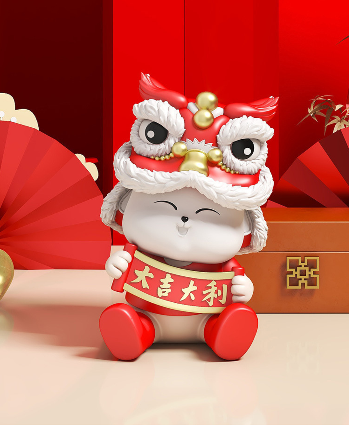 Blessing Lion Display