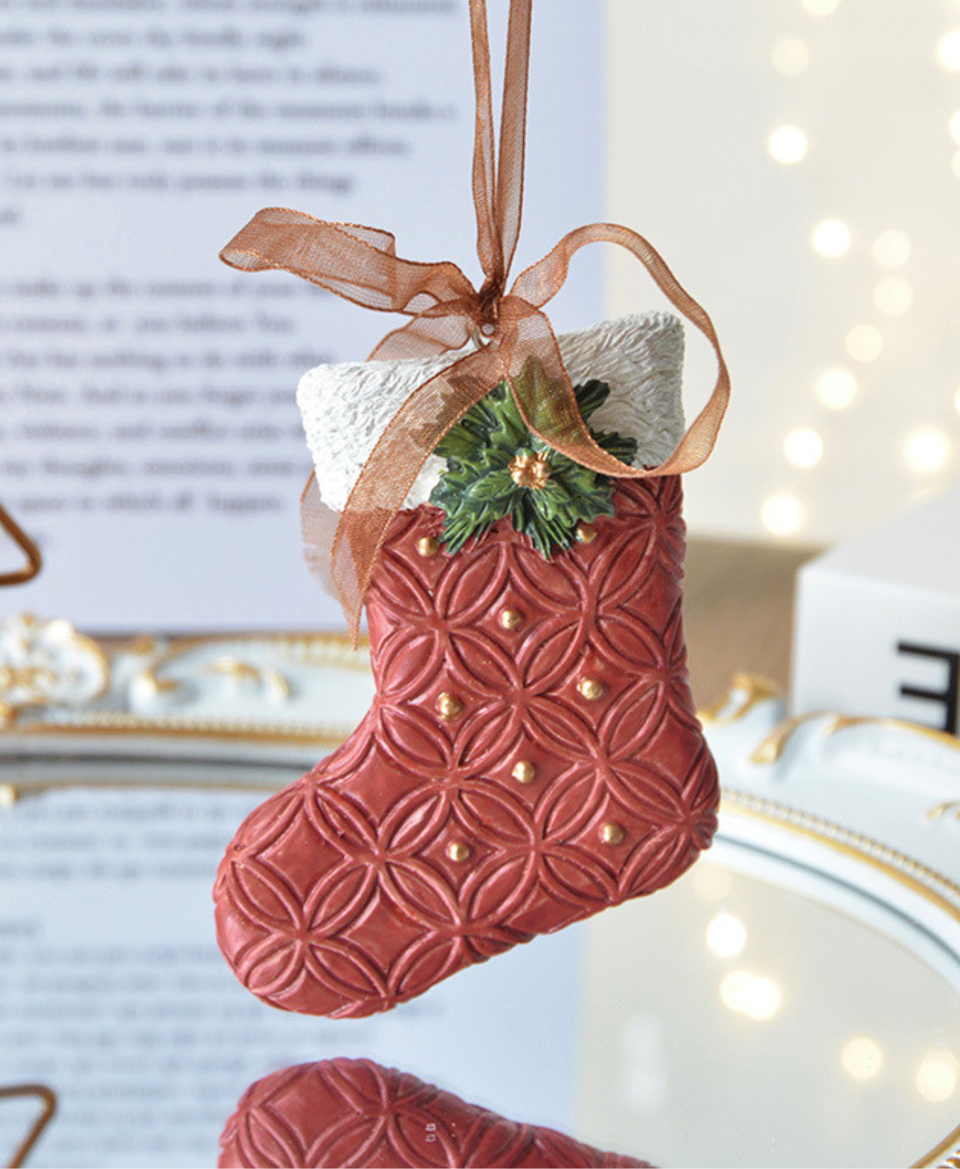 Vintage Retro Christmas Tree Ornaments
