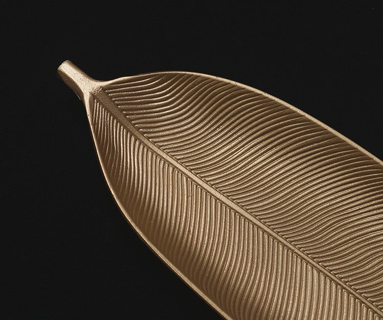 Golden Serving Trays