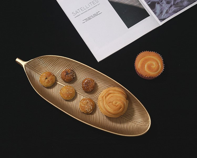 Golden Serving Trays