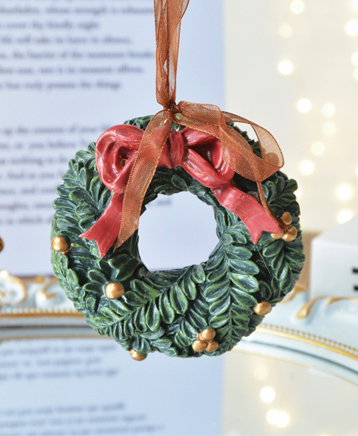Vintage Retro Christmas Tree Ornaments
