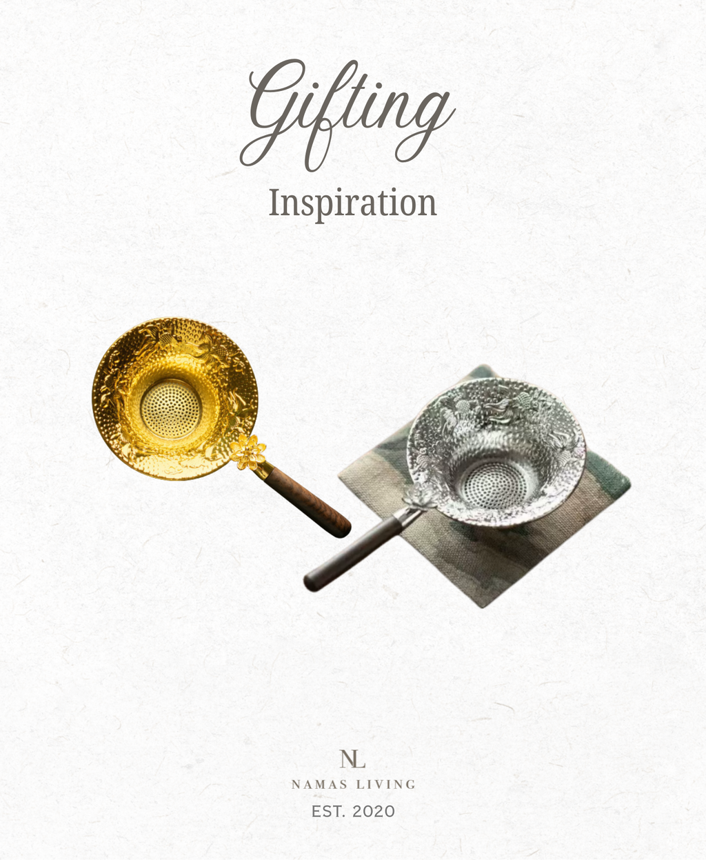 GIFTING INSPIRATION - Petal Tea Strainer