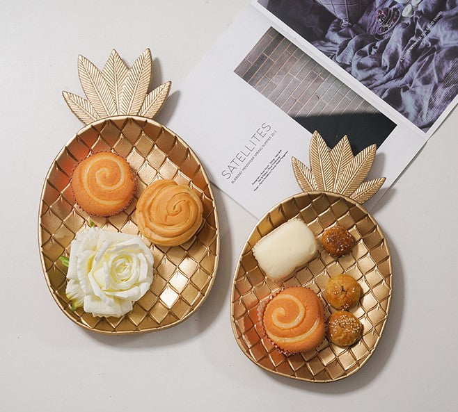 Golden Serving Trays