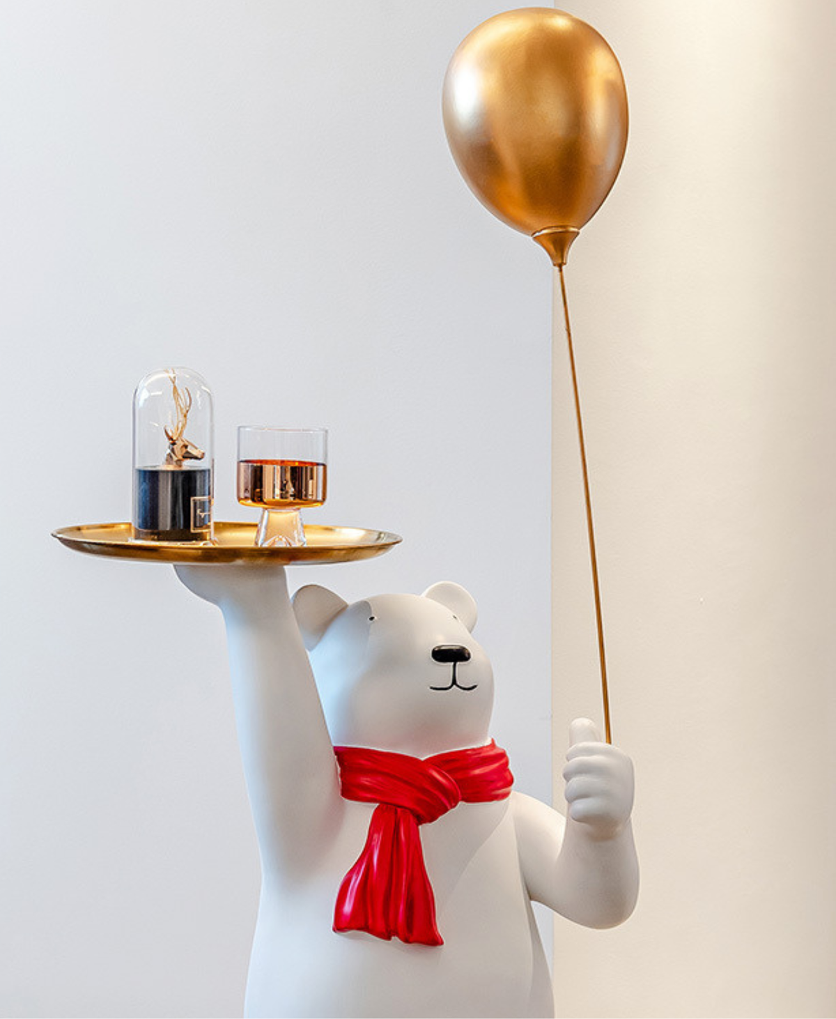 Polar Bear Balloon Decorative Display