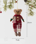 Christmas Teddy Bear Ornament