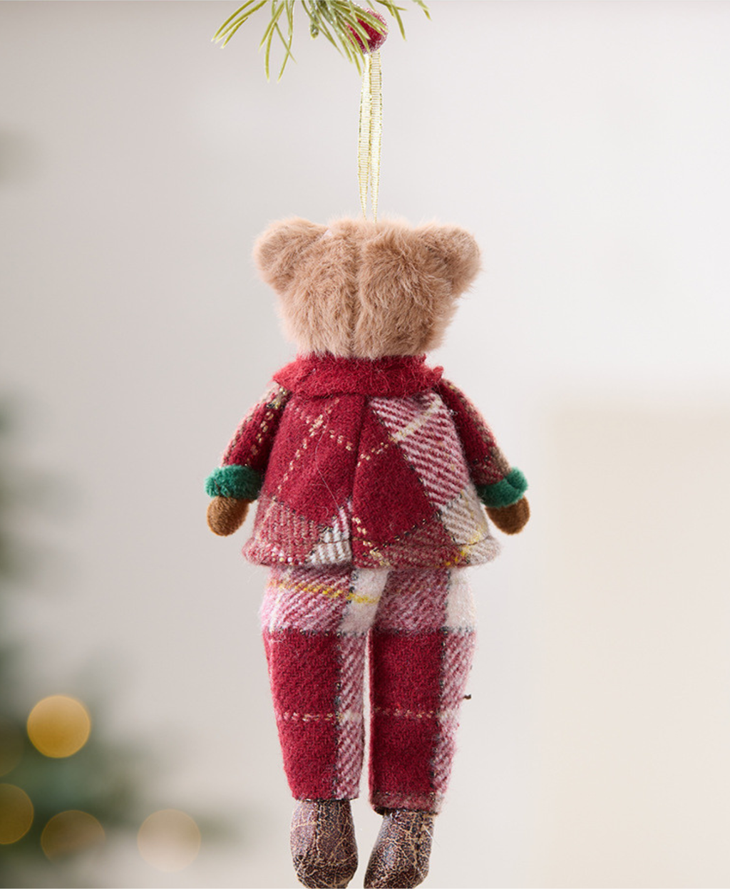 Christmas Teddy Bear Ornament