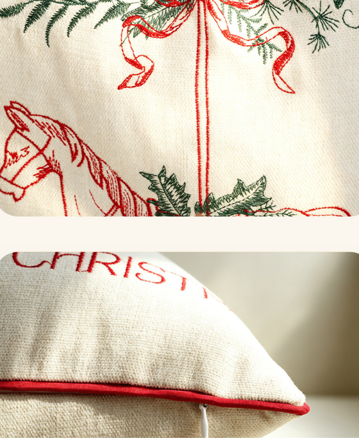 Rocking Horse Cushion Cover