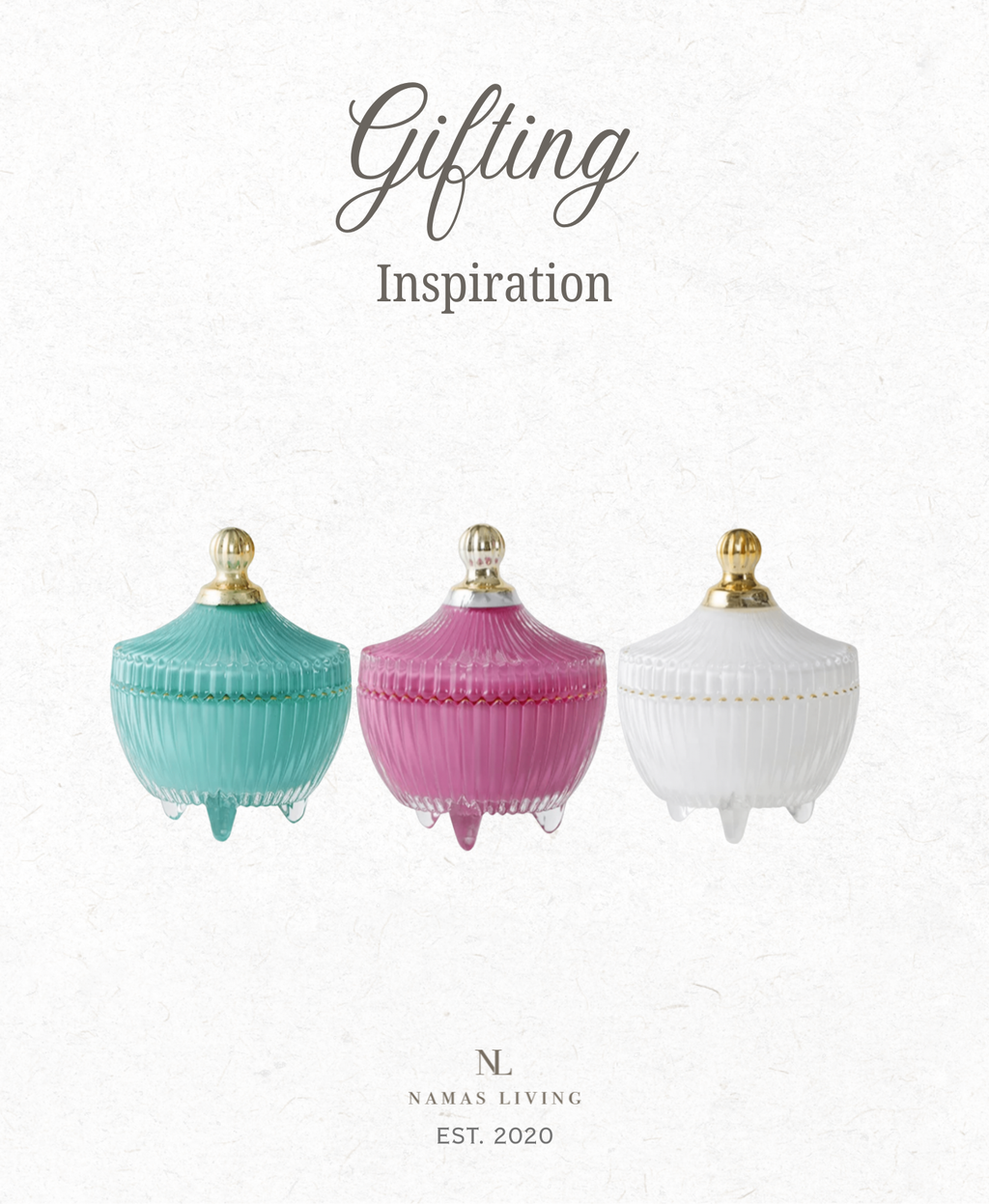 GIFTING INSPIRATION - Jasmine Fragrance Candle