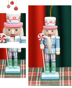 Pastel Macaroon Candy Nutcrackers Set