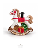 Festive Rocking Horse Tree Stand