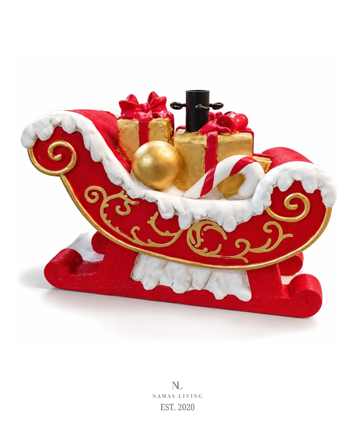 Festive Sleigh Christmas Tree Stand