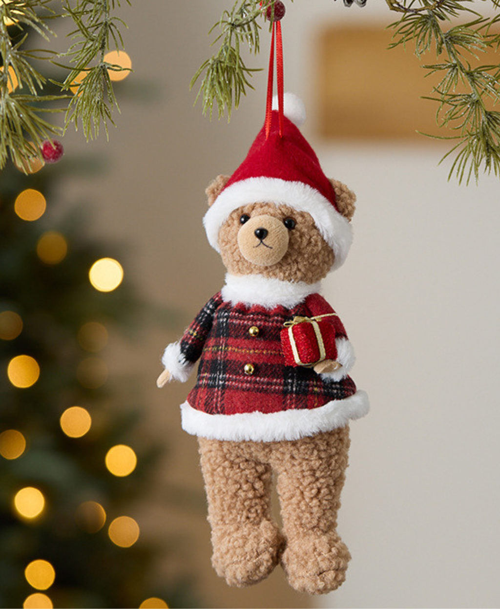 Christmas Teddy Bear Ornament