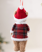 Christmas Teddy Bear Ornament