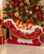 Festive Sleigh Christmas Tree Stand