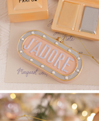 Pastel Pink Christmas Ornament