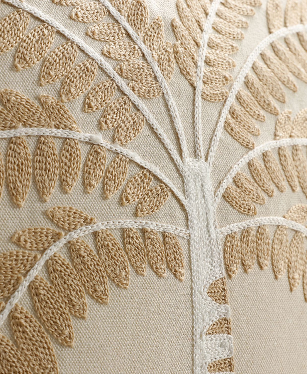 Solmere Palm Cushion Cover