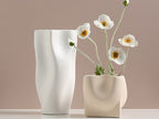 Unique Wave Ceramic Vase