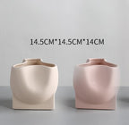 Unique Wave Ceramic Vase