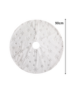 White Christmas Tree Skirt