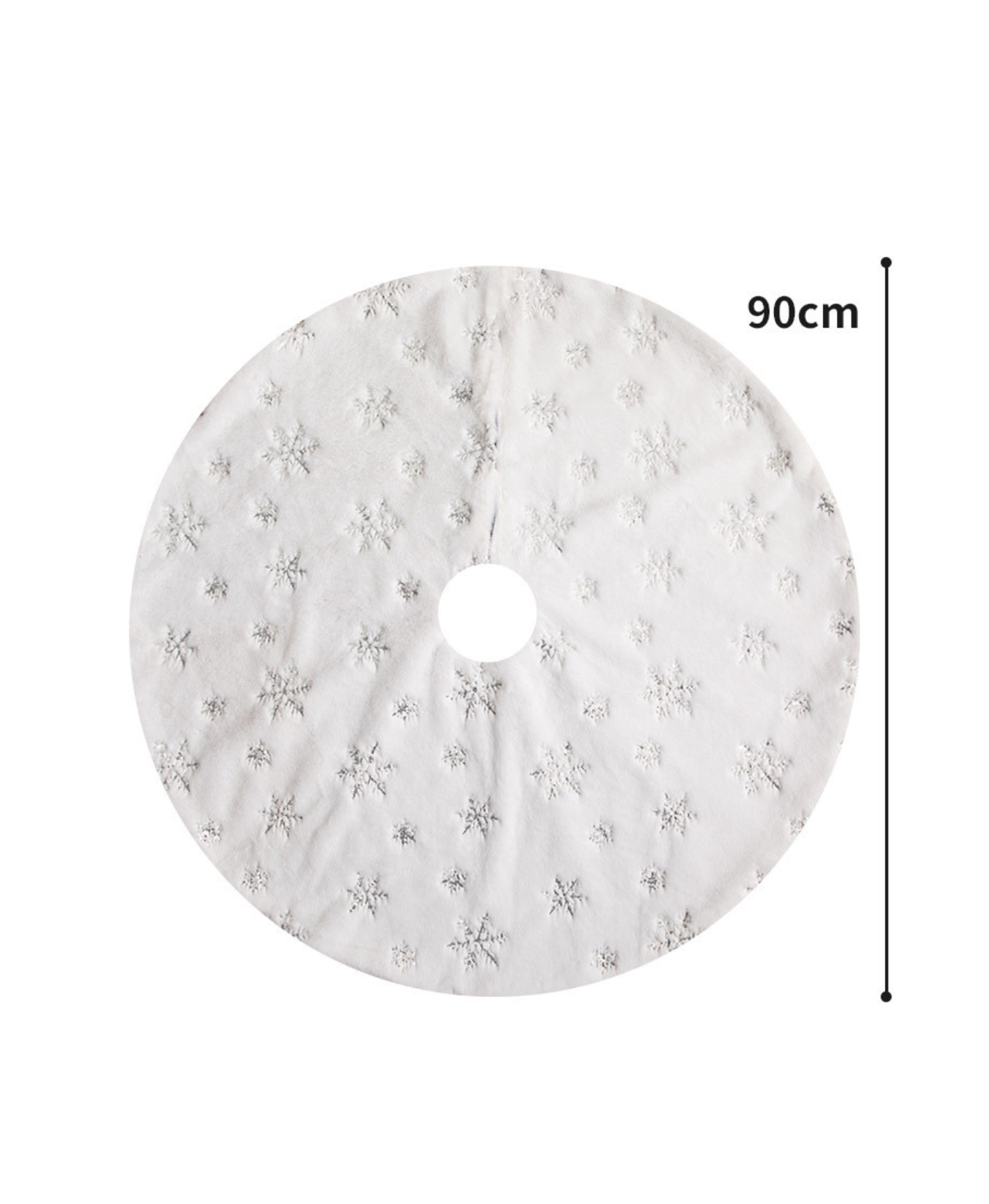 White Christmas Tree Skirt