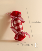 Candy Stripe Christmas Cracker Ornament