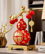 Ruyi Gourd Decorative Display
