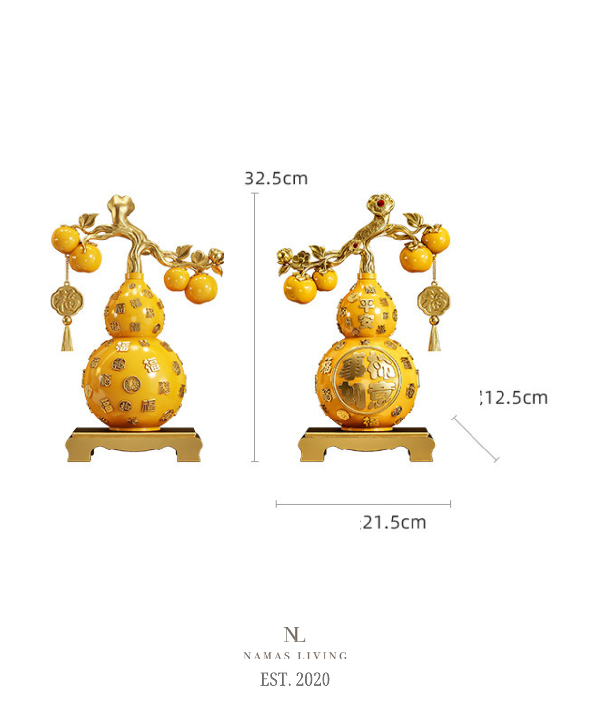 Ruyi Gourd Decorative Display