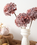 Pink Glitter Hydrangea Floral Pick