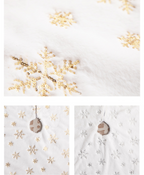 White Christmas Tree Skirt