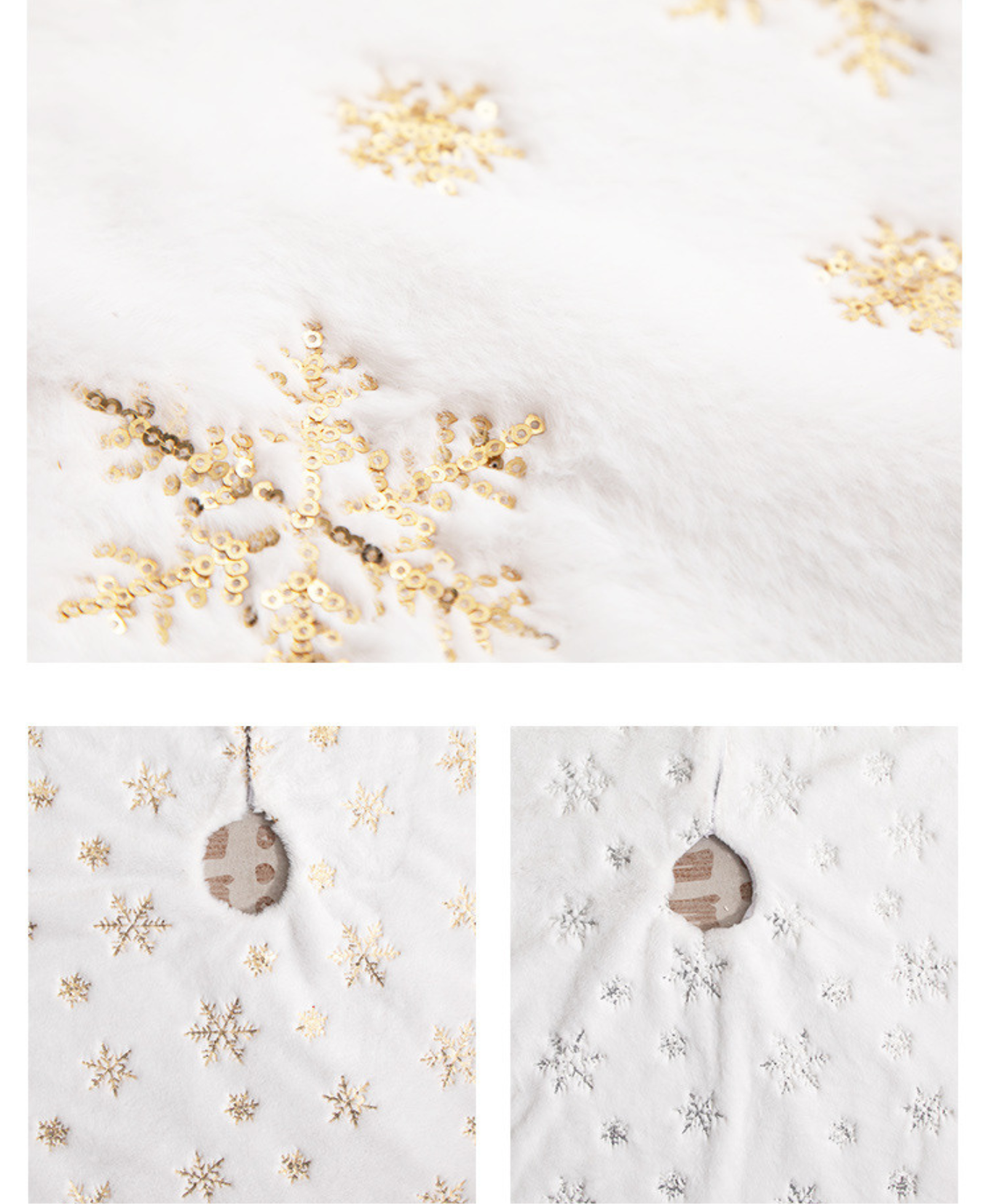 White Christmas Tree Skirt