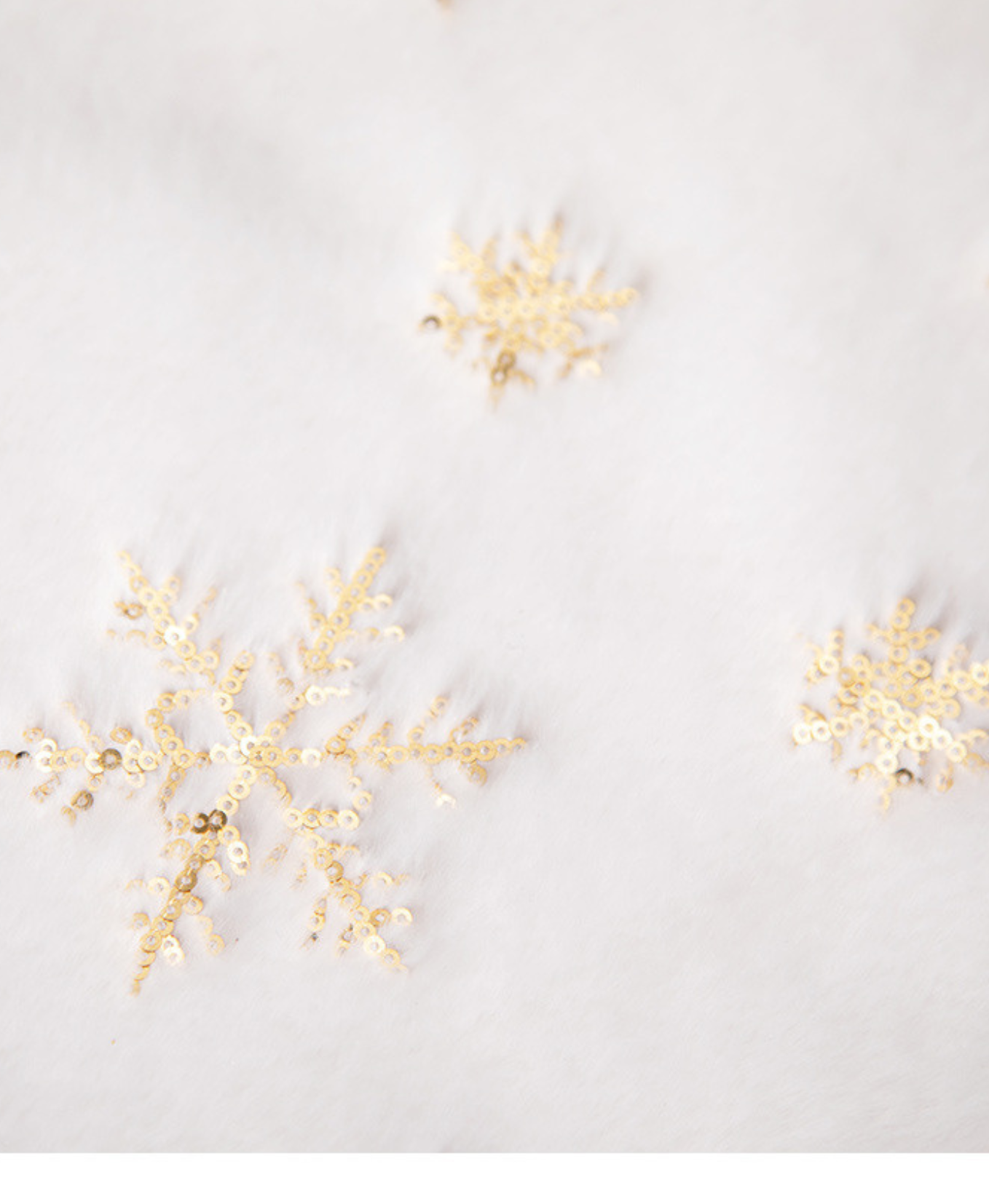 White Christmas Tree Skirt