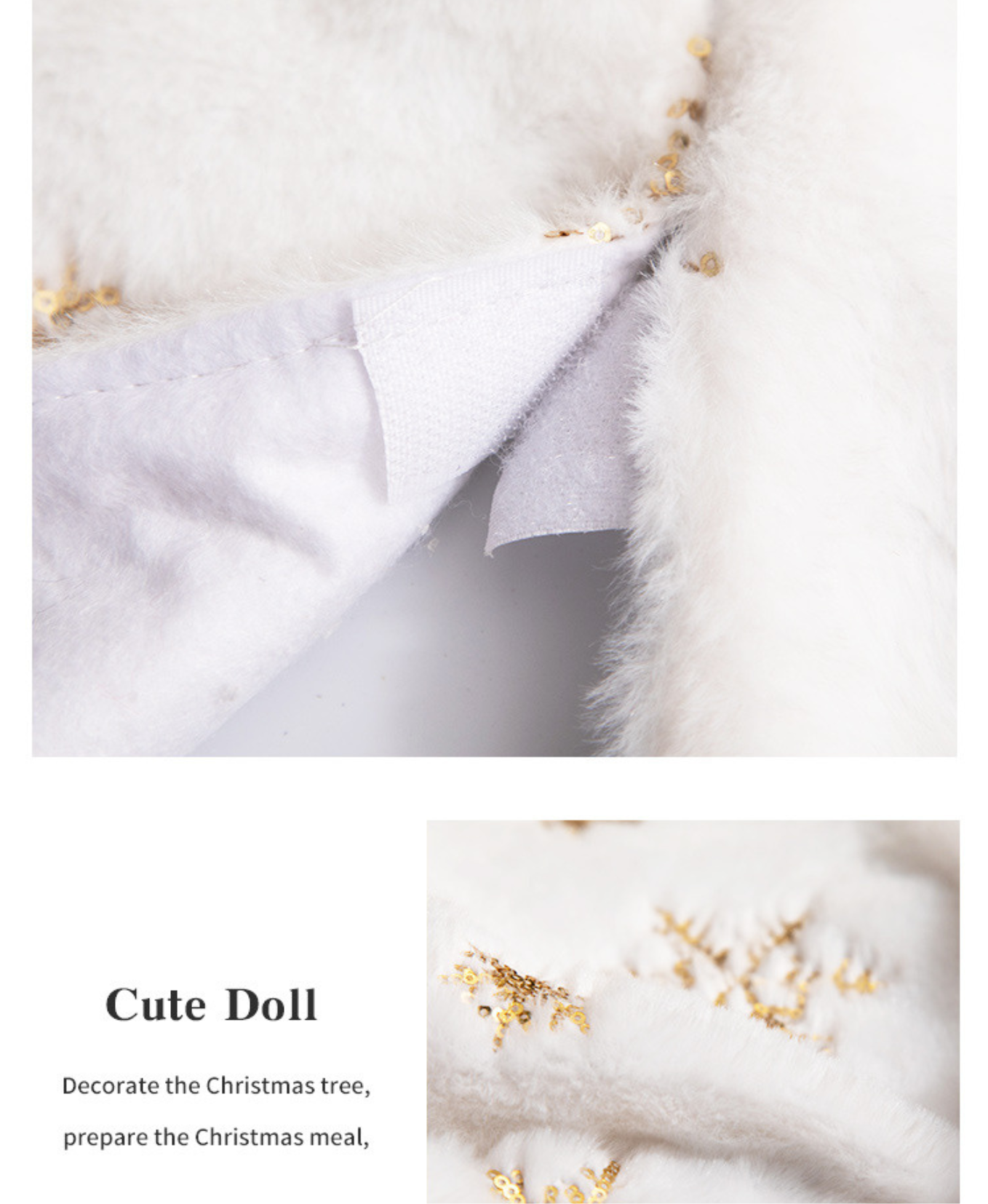 White Christmas Tree Skirt