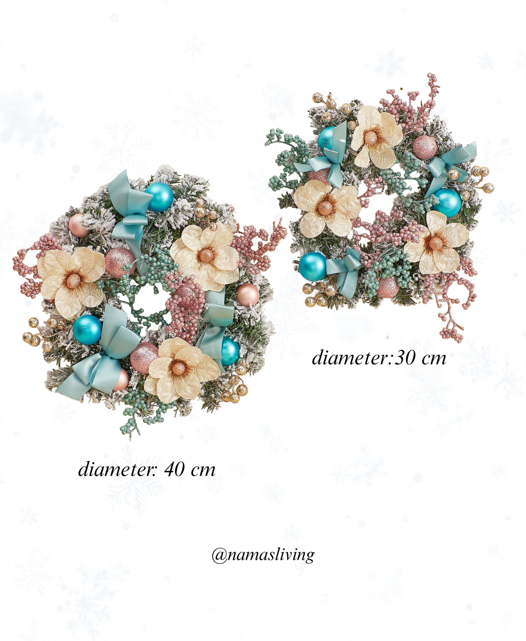 Jewel Bloom Wreath