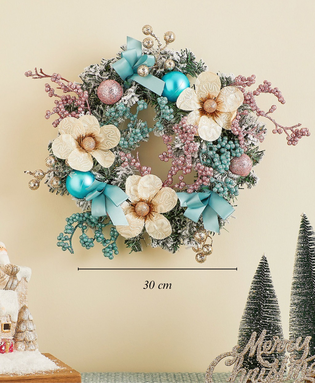 Jewel Bloom Wreath