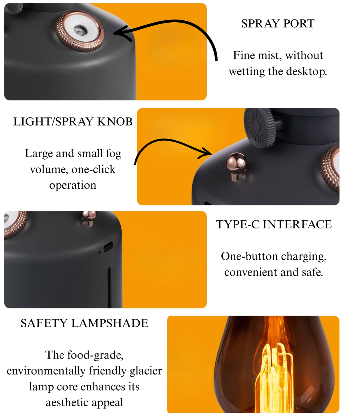 Vintage Kerosene Lamp Humidifier