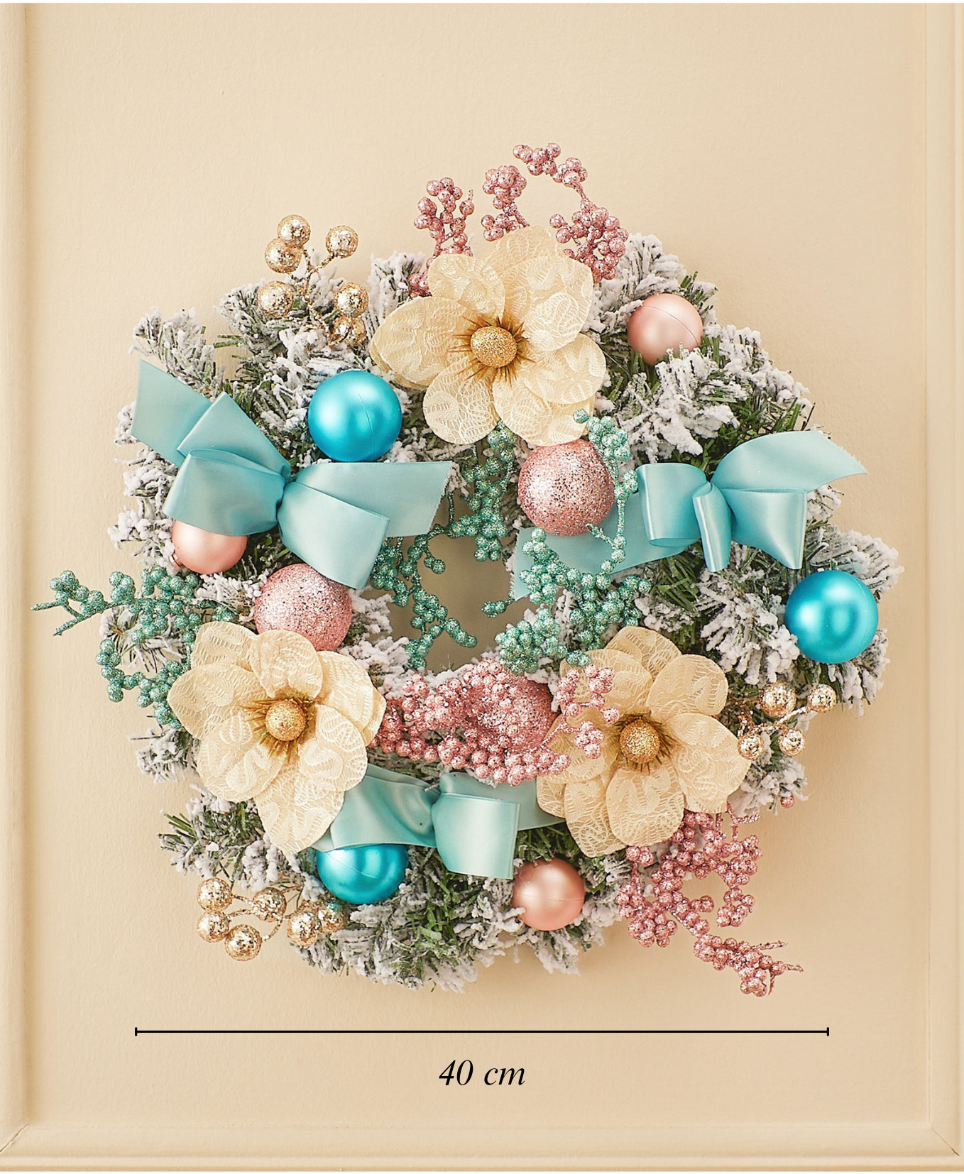 Jewel Bloom Wreath