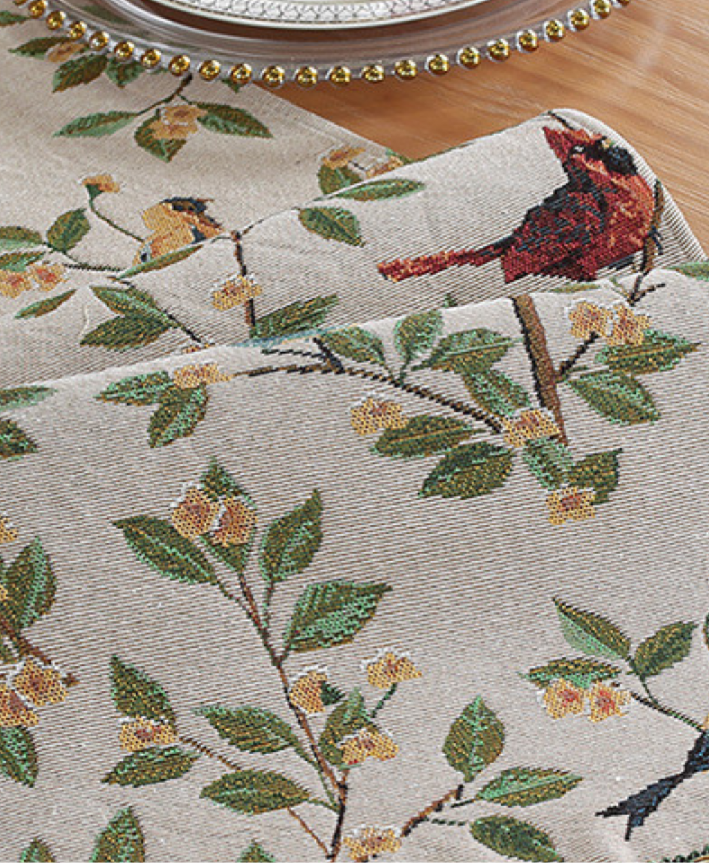 Magpie Branch Table Runner