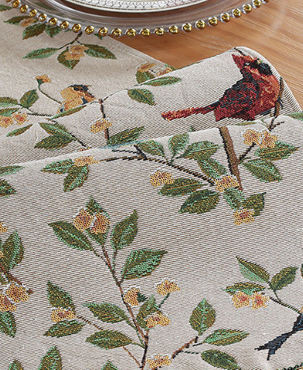 Magpie Branch Table Runner