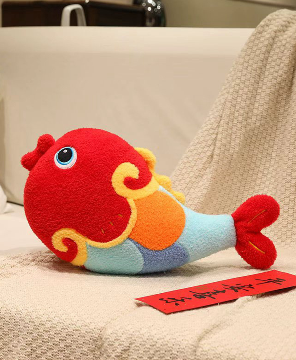 Joyful Koi Sofa Pillow