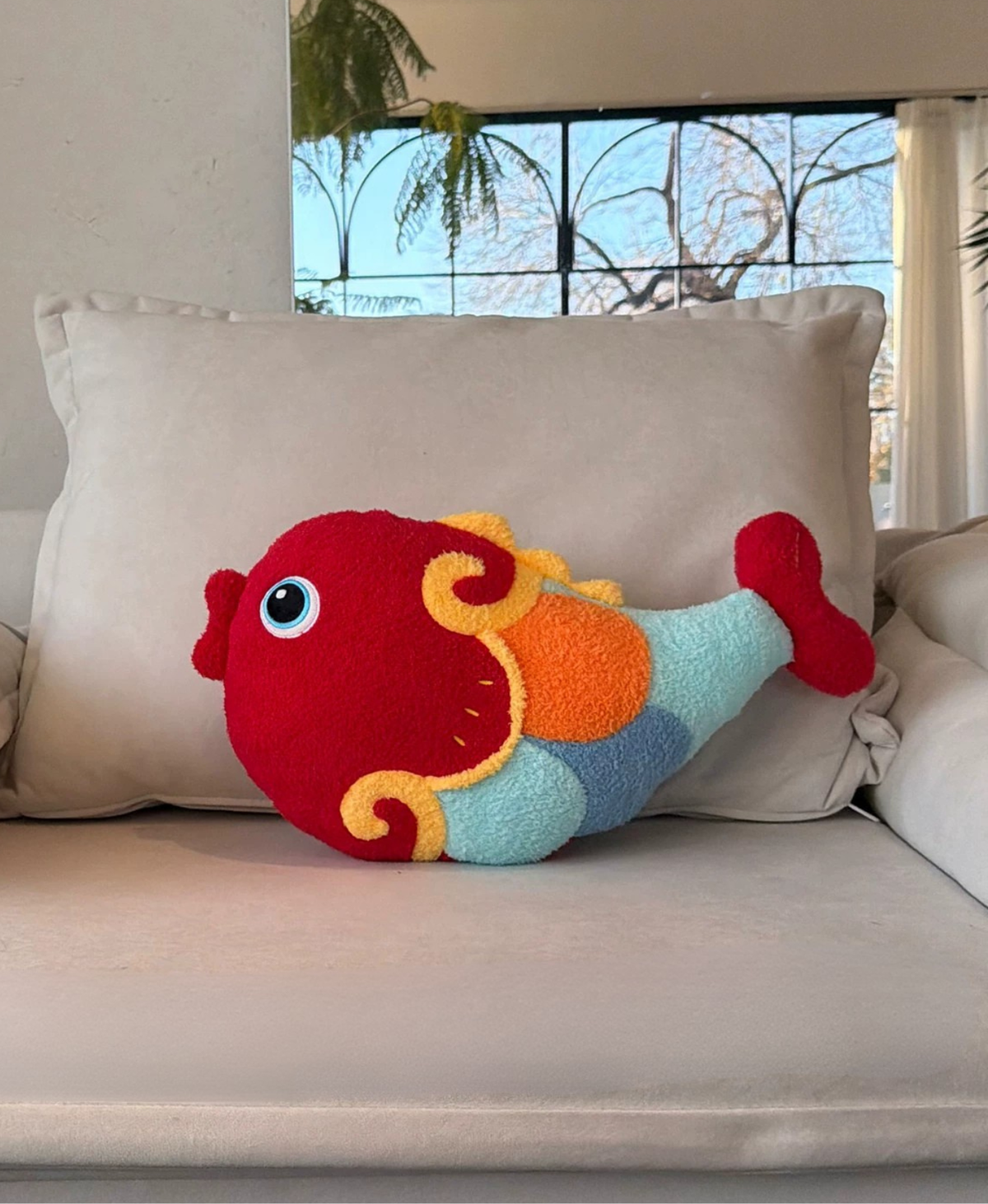 Joyful Koi Sofa Pillow