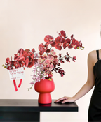 Rouge Orchid Flower Arrangement