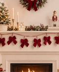 Red Velvet Pearl Garland