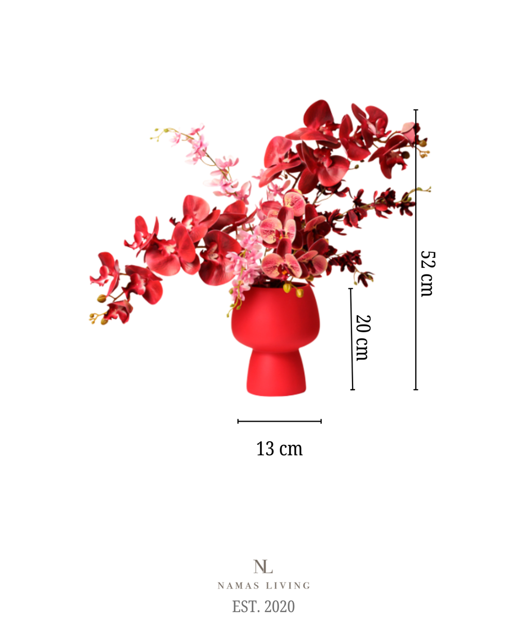 Rouge Orchid Flower Arrangement