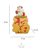 Lucky Cat Decorative Tissue Box